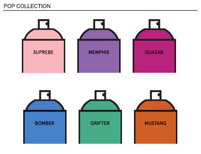 Peinture pour vélo Spray.Bike Pop collection - 400 mL