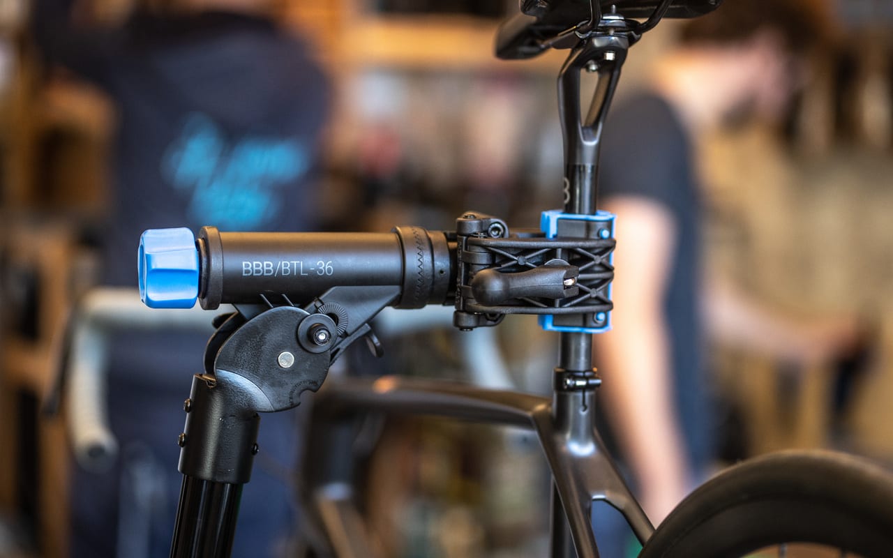 Piede per riparazione biciclette BBB Profimount