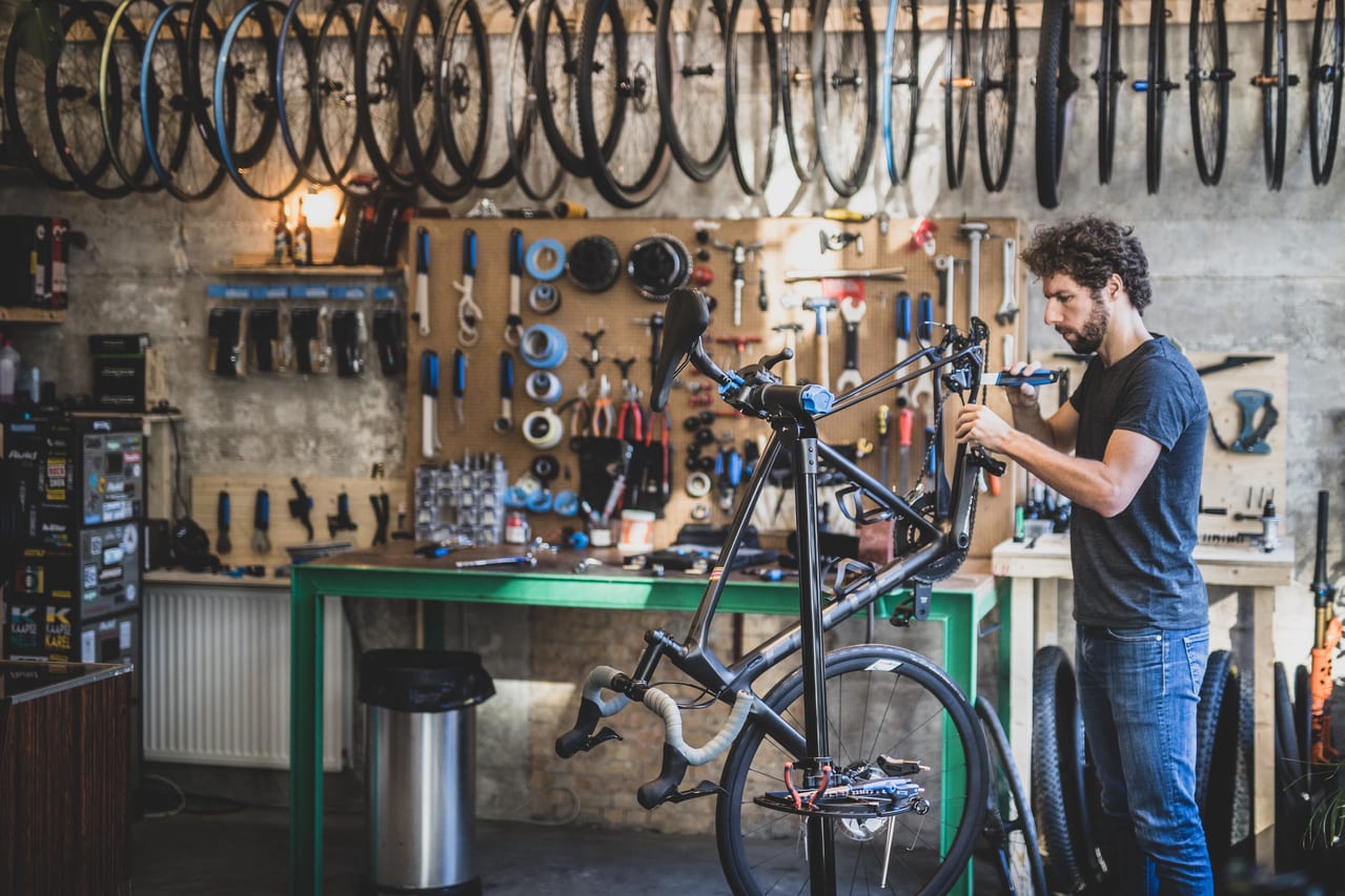 Piede per riparazione biciclette BBB Profimount