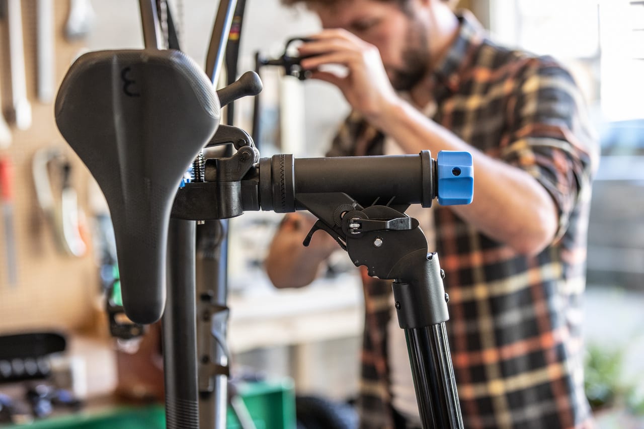 Piede per riparazione biciclette BBB Profimount