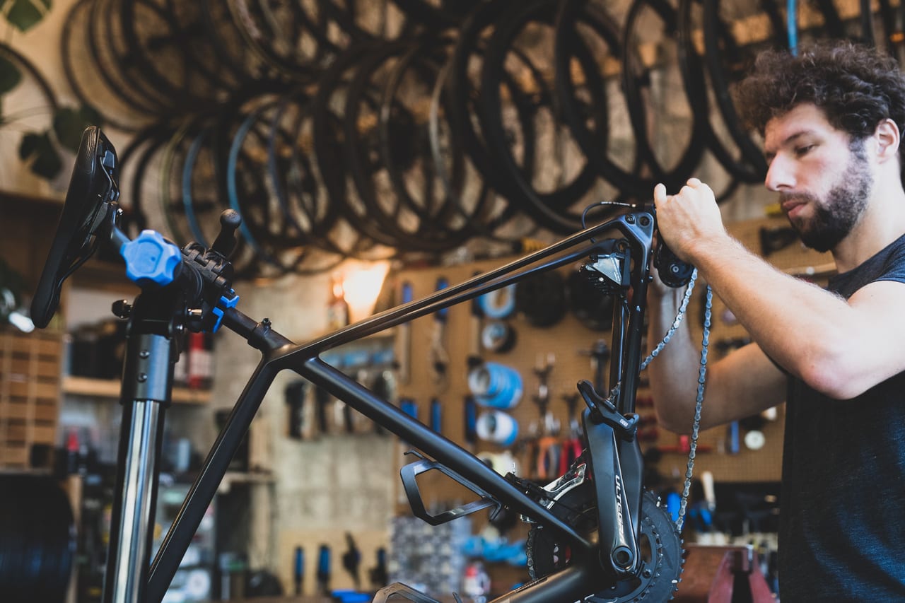 Piede per riparazione biciclette BBB Profimount