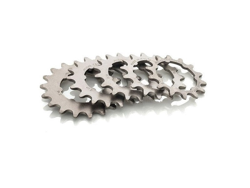 Pignon fixie Miche Pista à ergots et son support