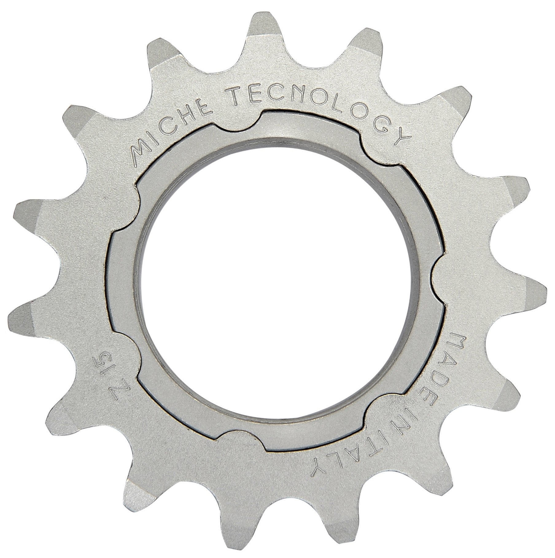 Pignon fixie Miche Pista à ergots et son support