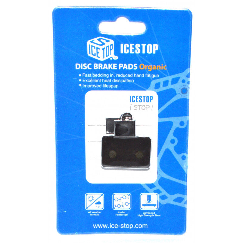 Plaquettes de frein Icestop organiques Shimano / Promax / Tektro