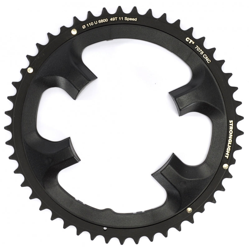 Plateau Stronglight pour pédalier Shimano Ultegra 6800