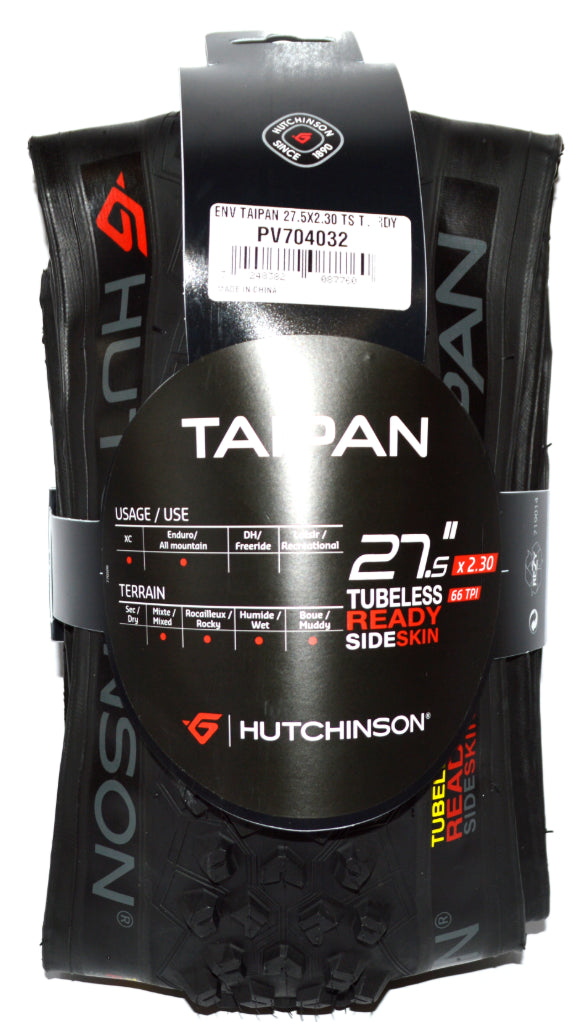 Pneu VTT Hutchinson Taipan 27.5'' x 2.30 TS TLR