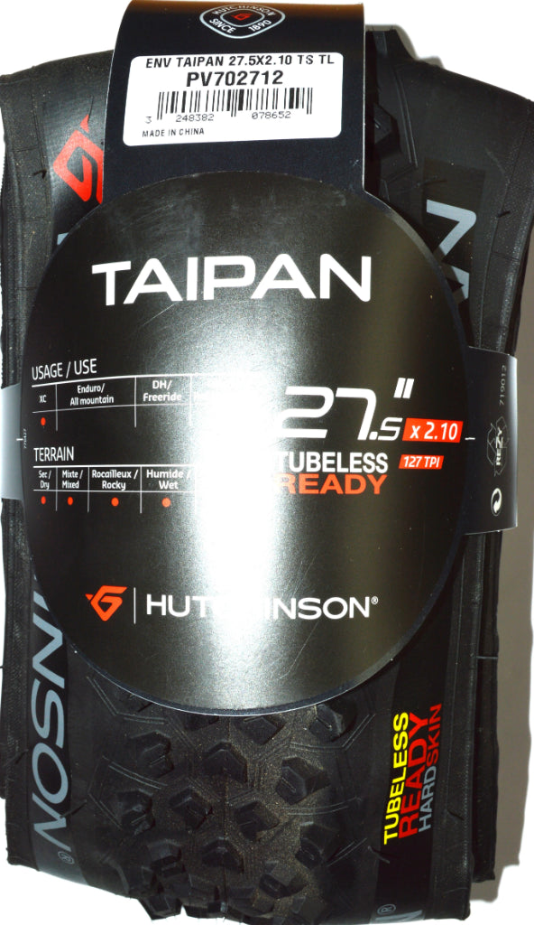 Pneu VTT Hutchinson Taipan 27.5" X 2,10 TS TLR