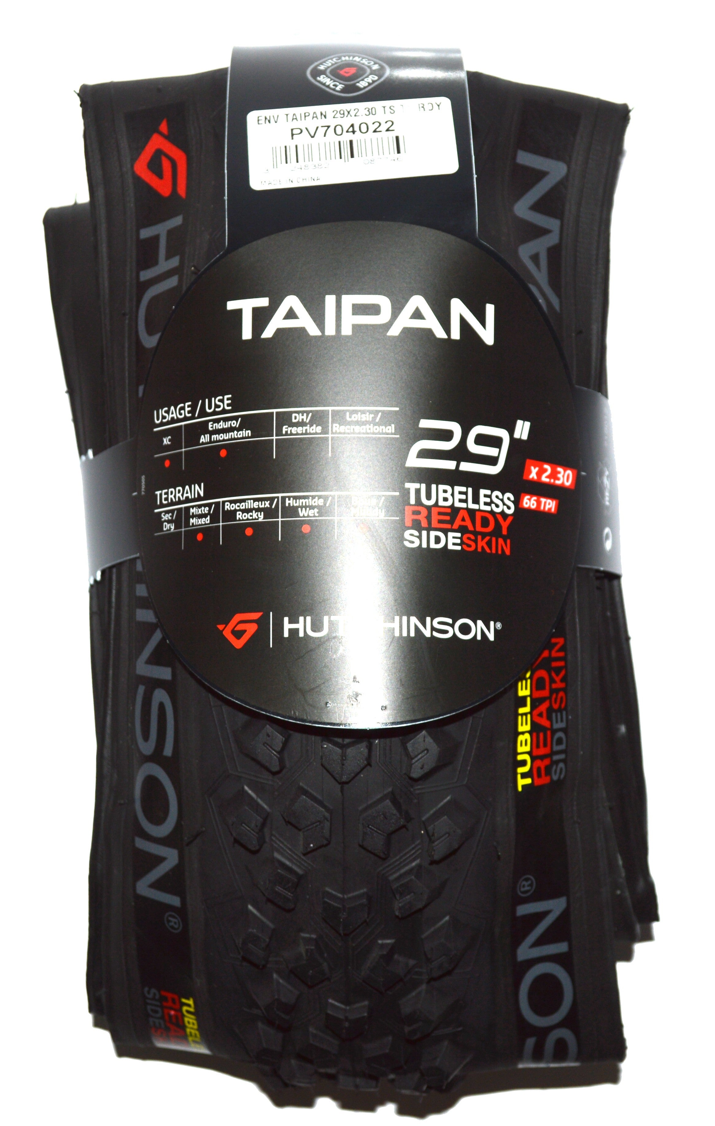 Pneu VTT Hutchinson Taipan 29" X 2,30 TS TLR