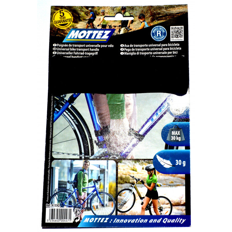 Poignée de transport vélo Mottez