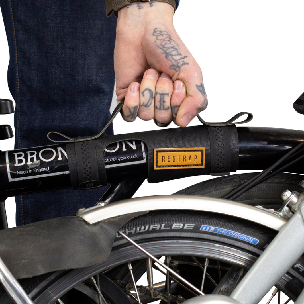 Asa de transporte para bicicleta Restrap City Carry Handle - Compatible con bicicletas plegables