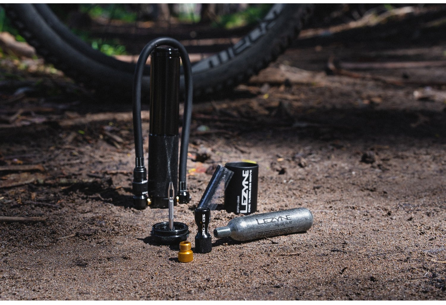 Pompa manuale Lezyne CNC Tubeless Drive