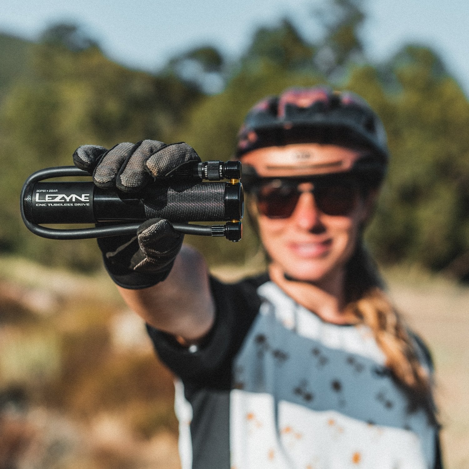 Pompa manuale Lezyne CNC Tubeless Drive