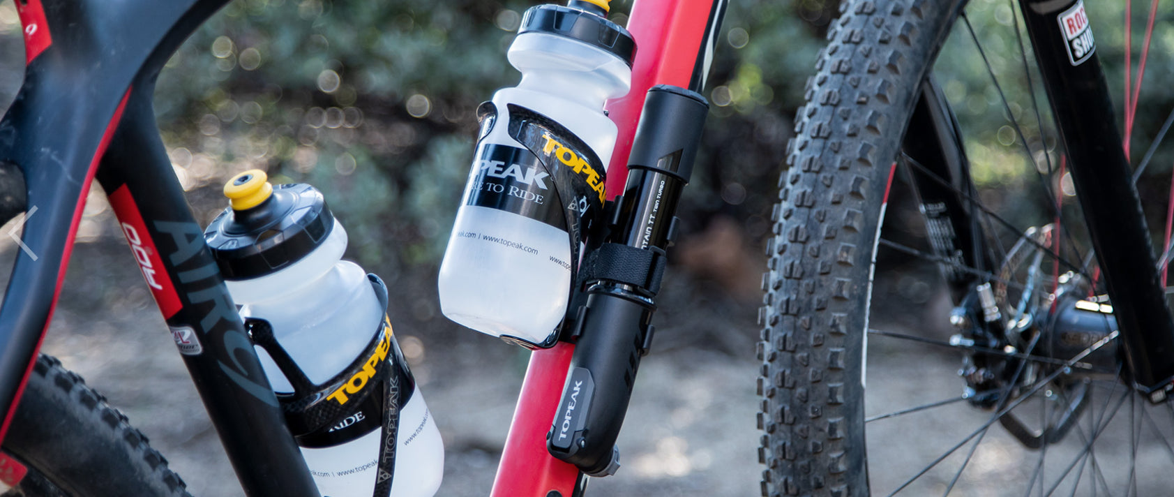 Hand pump for Gravel Topeak Mountain TT Twin Turbo