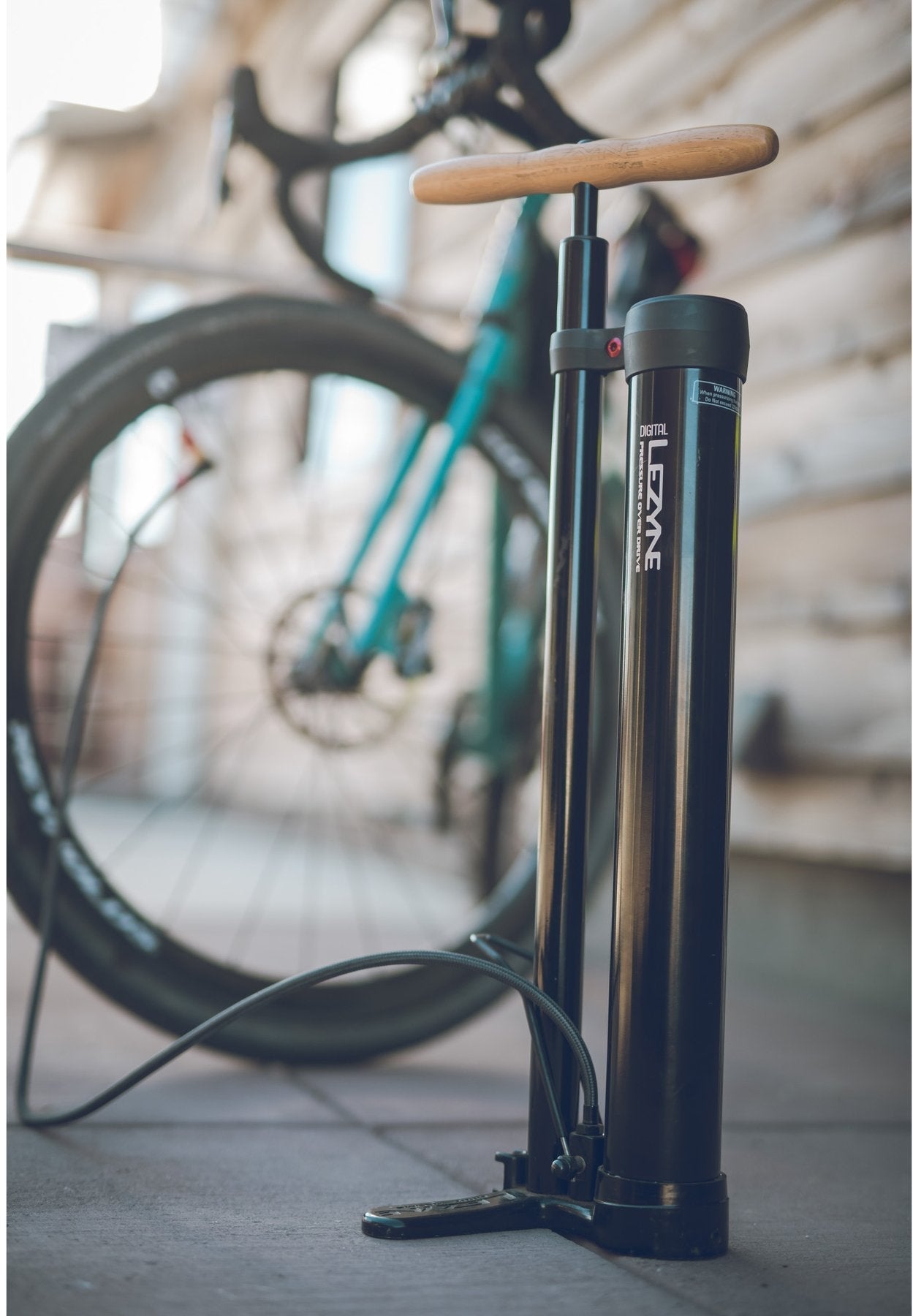 Pompe à pied Lezyne Pressure Over Drive Digital