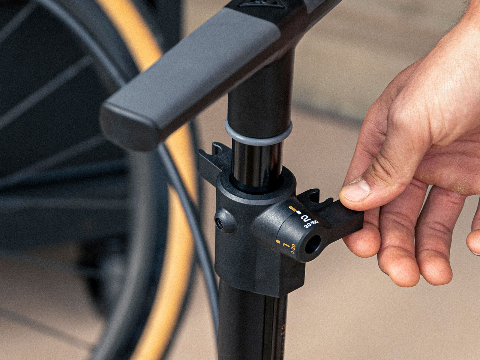 Pompe à pied Topeak Joeblow Tubi 2Stage