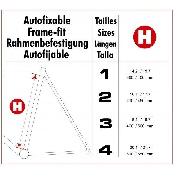 Pompe à vélo auto fixable Zéfal REV88