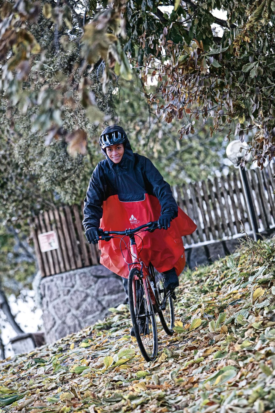 Poncho de pluie pour cycliste Vaude Valero