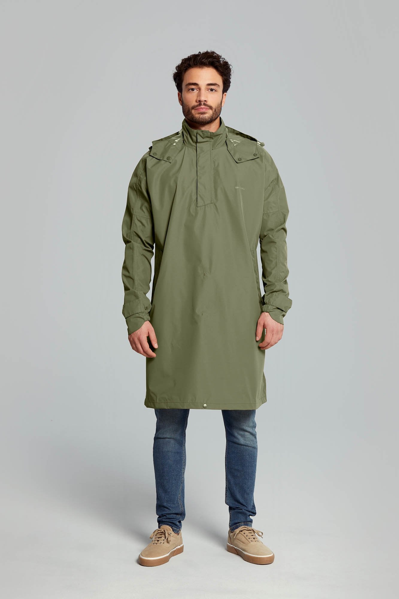 Basil Mosse Unisex Rain Poncho