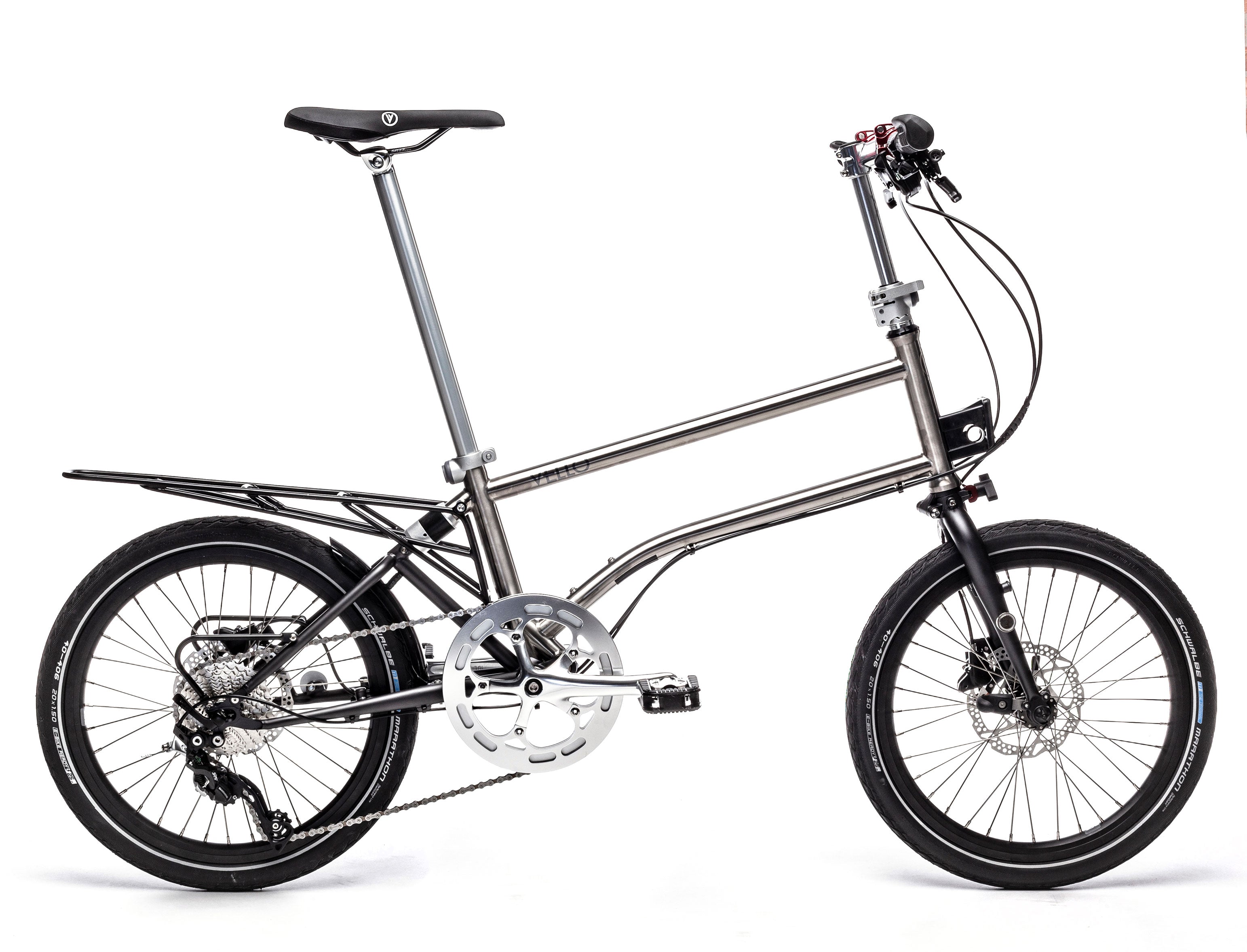 Porte-bagage arrière vélo pliant VELLO