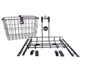 Luggage rack + front bicycle basket Wald 3339