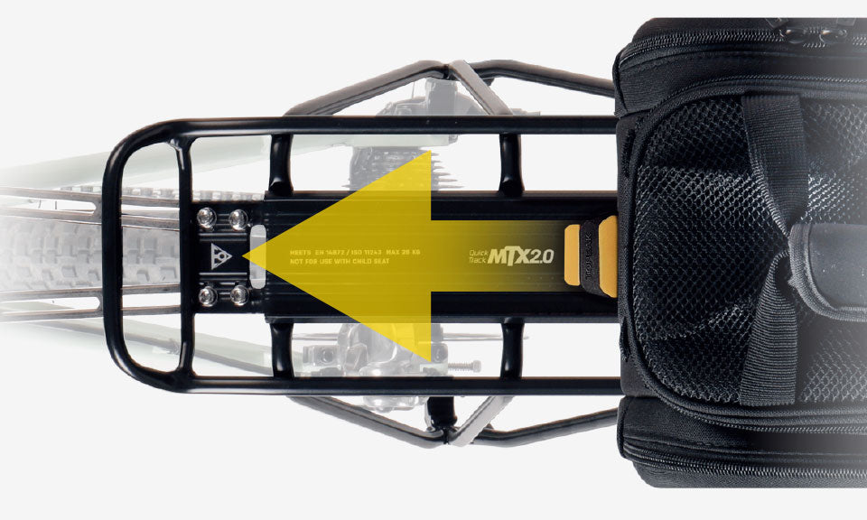 Porte-bagages arrière Fat Bikes Topeak UNI Super Tourist FAT Disc MTX 2.0