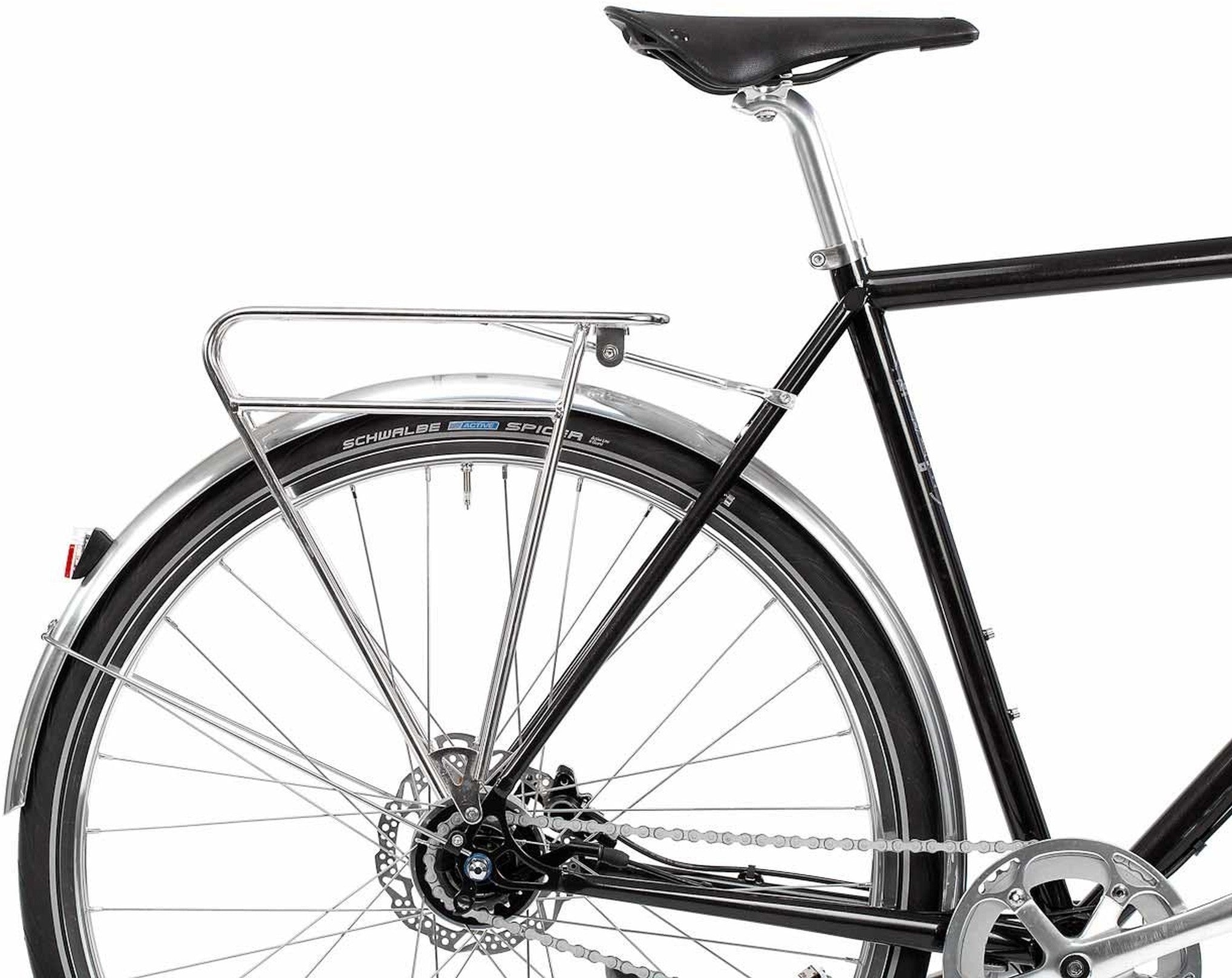 Porte-bagages arrière Pelago Commuter Rear Rack Inox