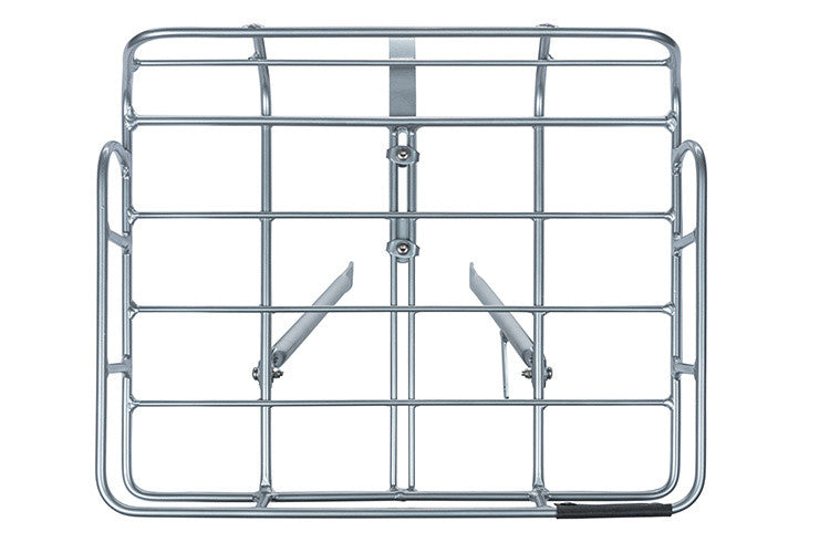 Porte-bagages avant Basil Portland argent avec bordures