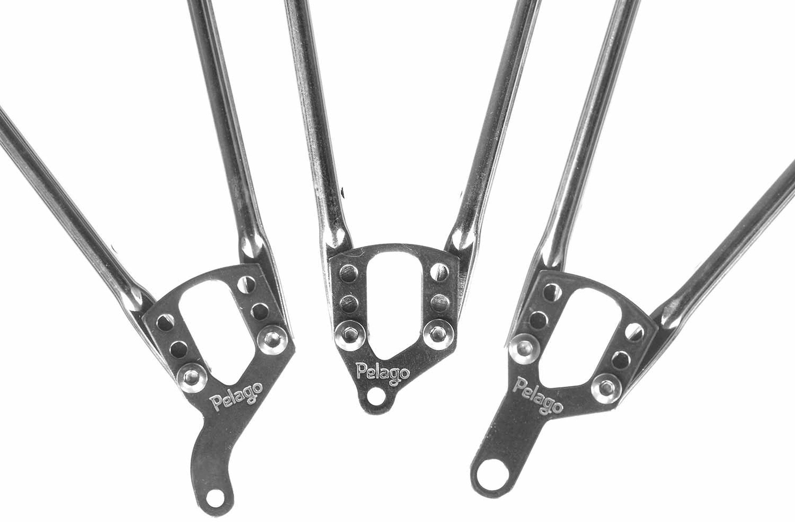 Porte-bagages avant Pelago Large Commuter Inox