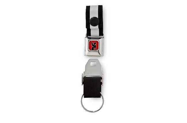 Porte-clés Chrome mini Buckle
