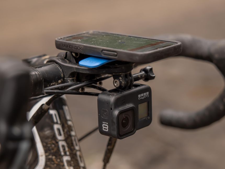 Lampen- oder Kamerahalter für Quad Lock Out Front-Unterstützung