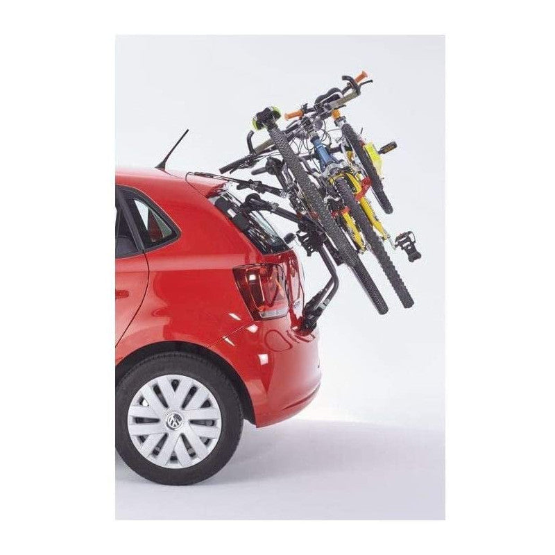 Porte-vélos sur hayon à fixation sur barres de toit Mottez Shiva