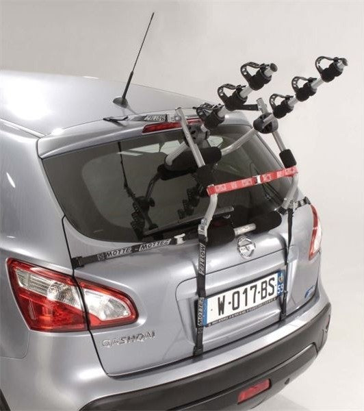 Porte-vélos sur hayon à sangles Mottez Ariane 3 vélos