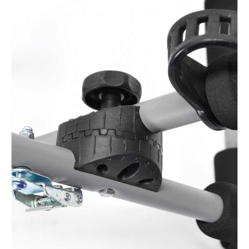 Porte-vélos sur hayon à sangles Mottez Ariane 3 vélos