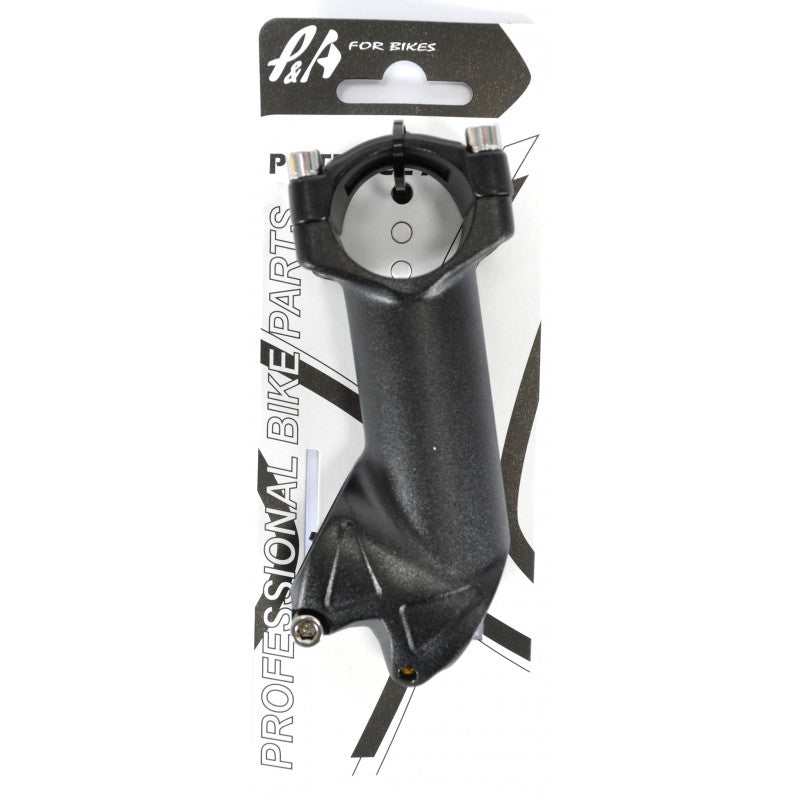 Aluminum bicycle stem raised 35° PNA