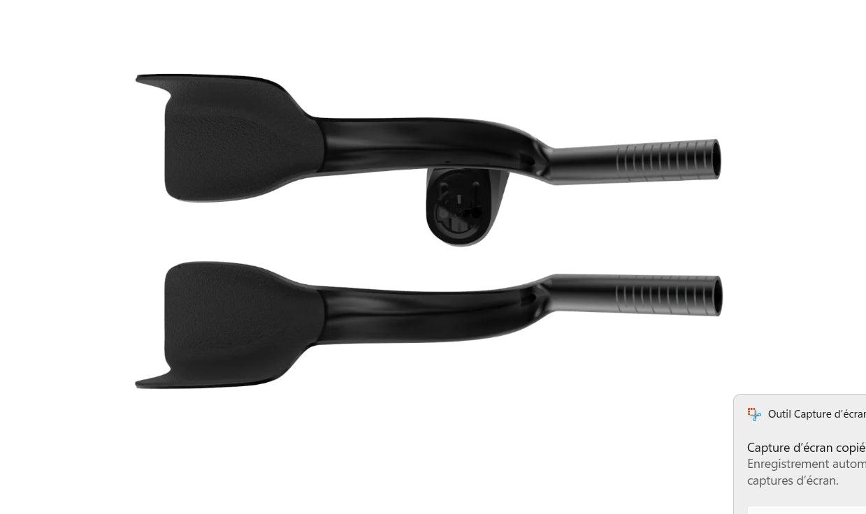 Prolongateur de cintre de vélo Deda Elementi Jet One Clip-On