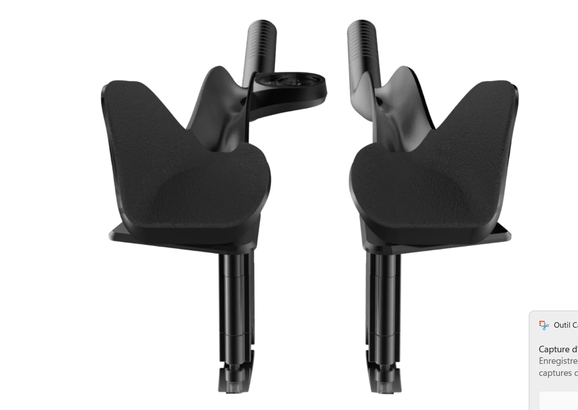 Prolongateur de cintre de vélo Deda Elementi Jet One Clip-On