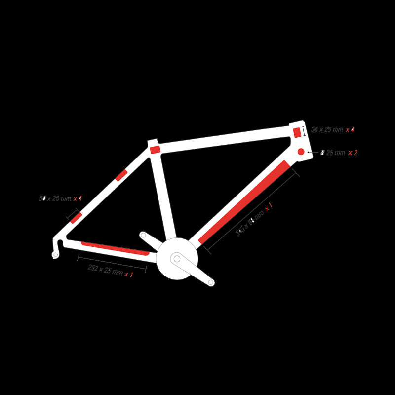 Protection de Cadre Zefal Skin Armor M