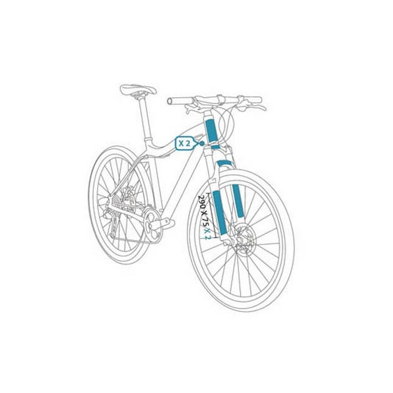 Clear Protect MTB fork protection