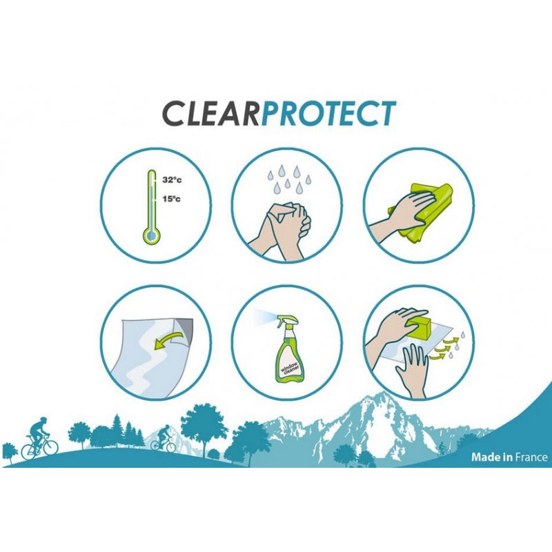 Clear Protect MTB fork protection