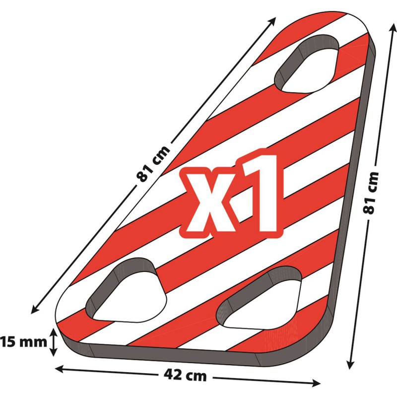 Protection de vélo Mottez en mousse