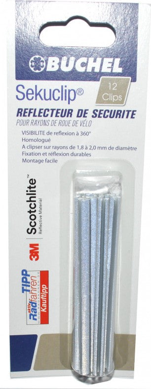 Réflecteurs de rayons vélo PNA Sekuclip