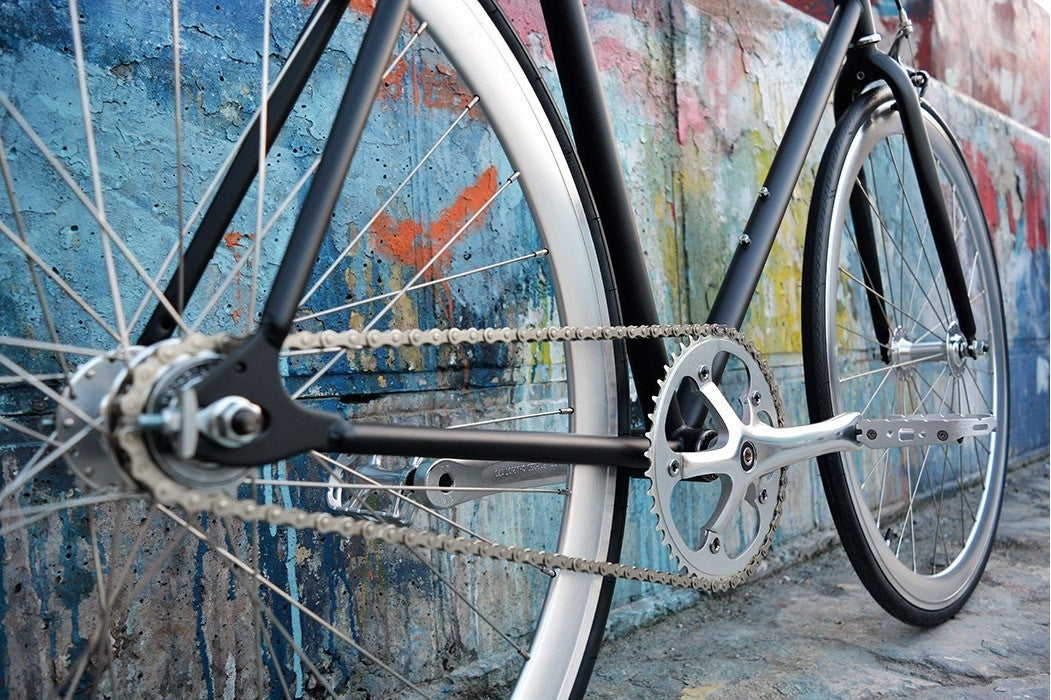 Roues fixie / singlespeed BeastyBike X Infiné Cycles B40 Argent