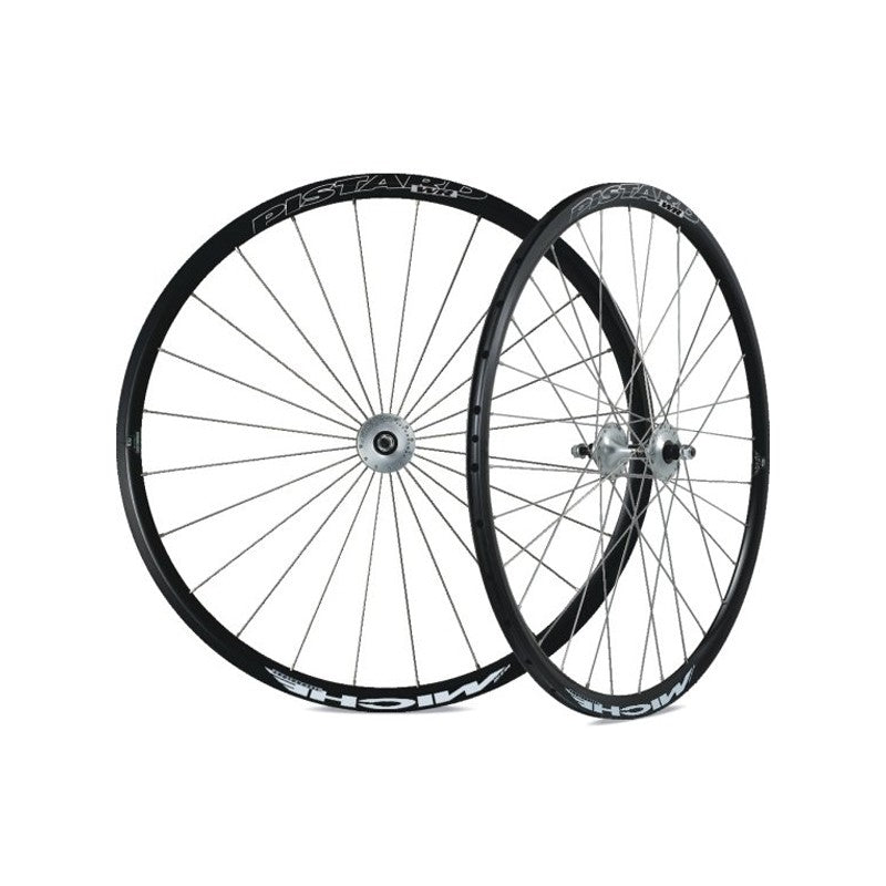 Roues fixie / singlespeed Miche Pistard 2.0 Argent