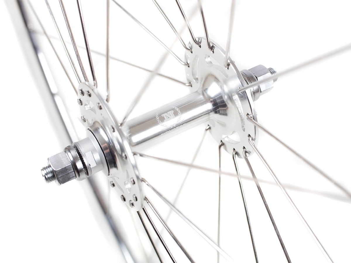 Ruedas fixie / singlespeed Novatec Silver