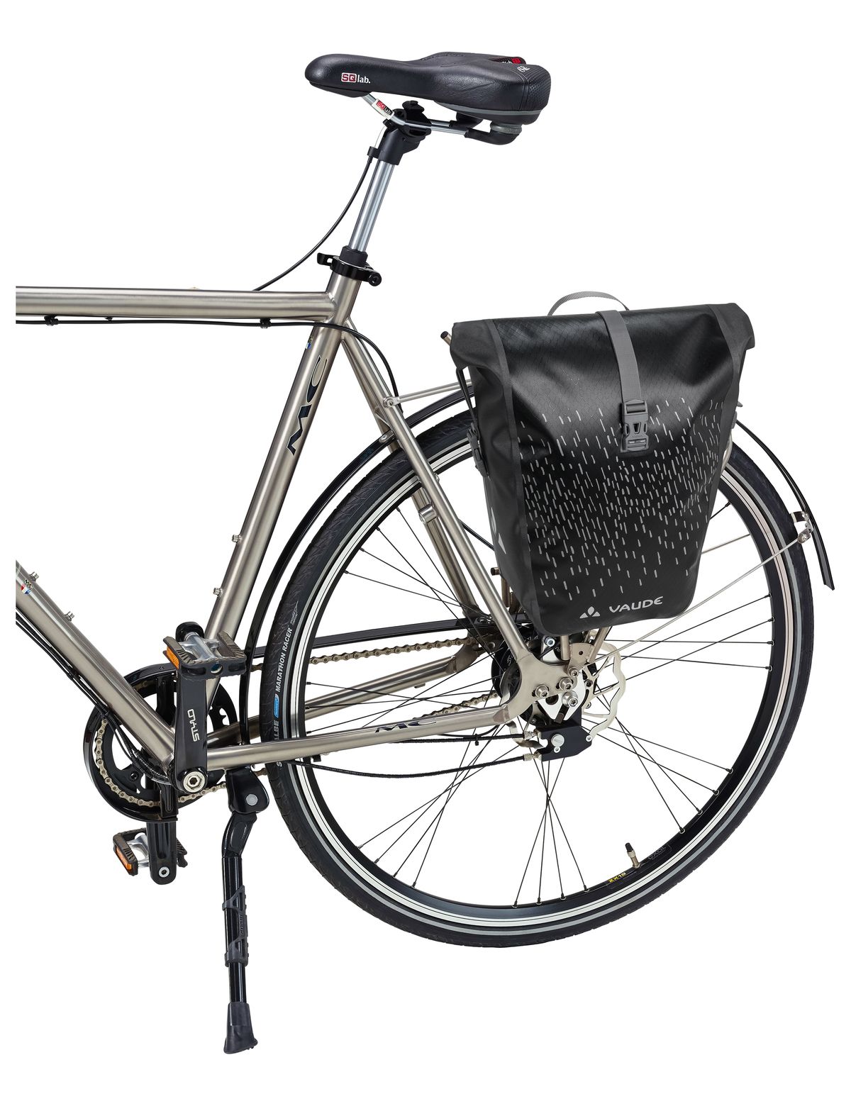 Sacoche arrière pour Vélo Vaude Aqua Back Luminum Single