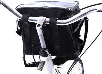 Bolsa de manillar Basil Mali con portamapas