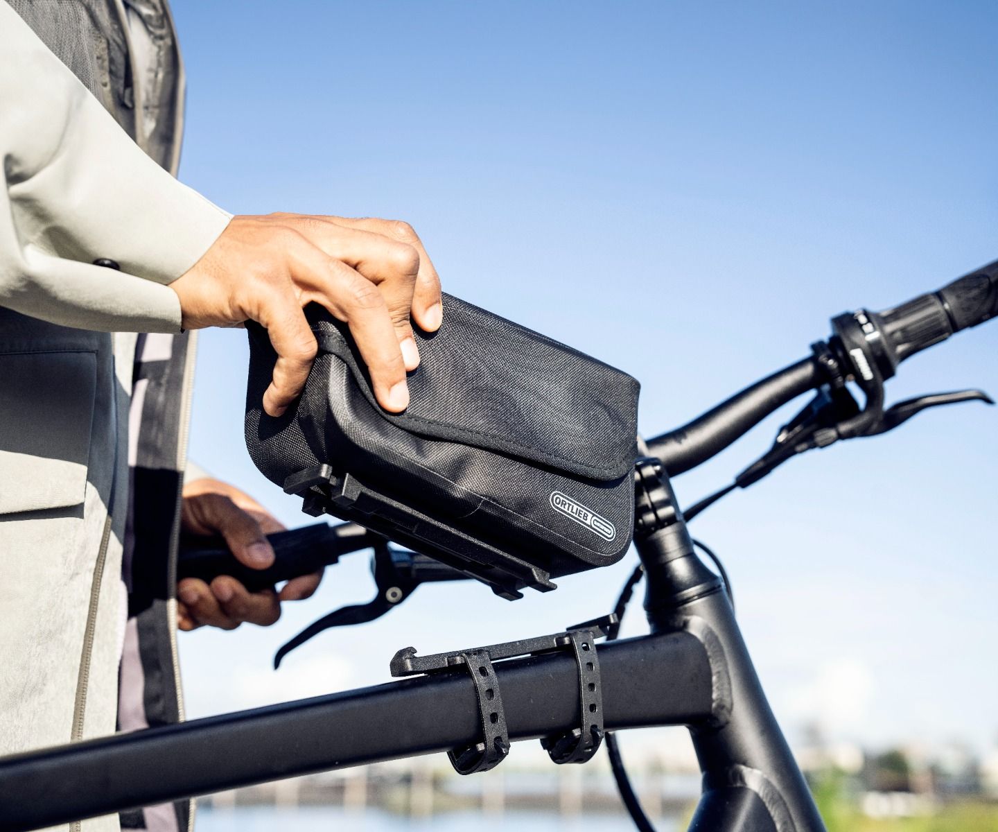 Sacoche de cadre bikepacking Ortlieb Toptube-Bag 1.5L