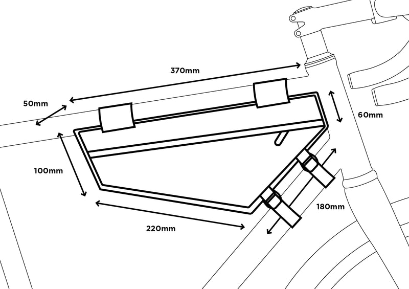 Sacoche de cadre Restrap Race Frame Bag
