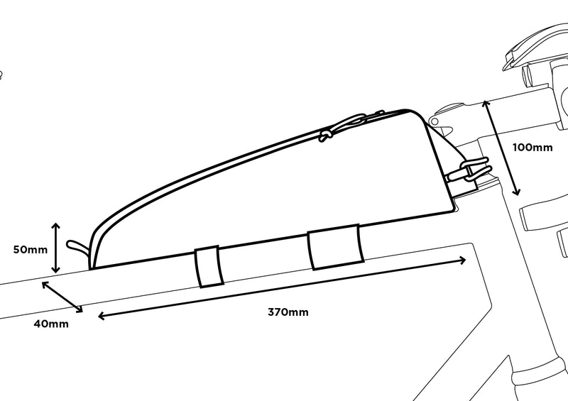 Sacoche de cadre Restrap Race Top Tube Bag
