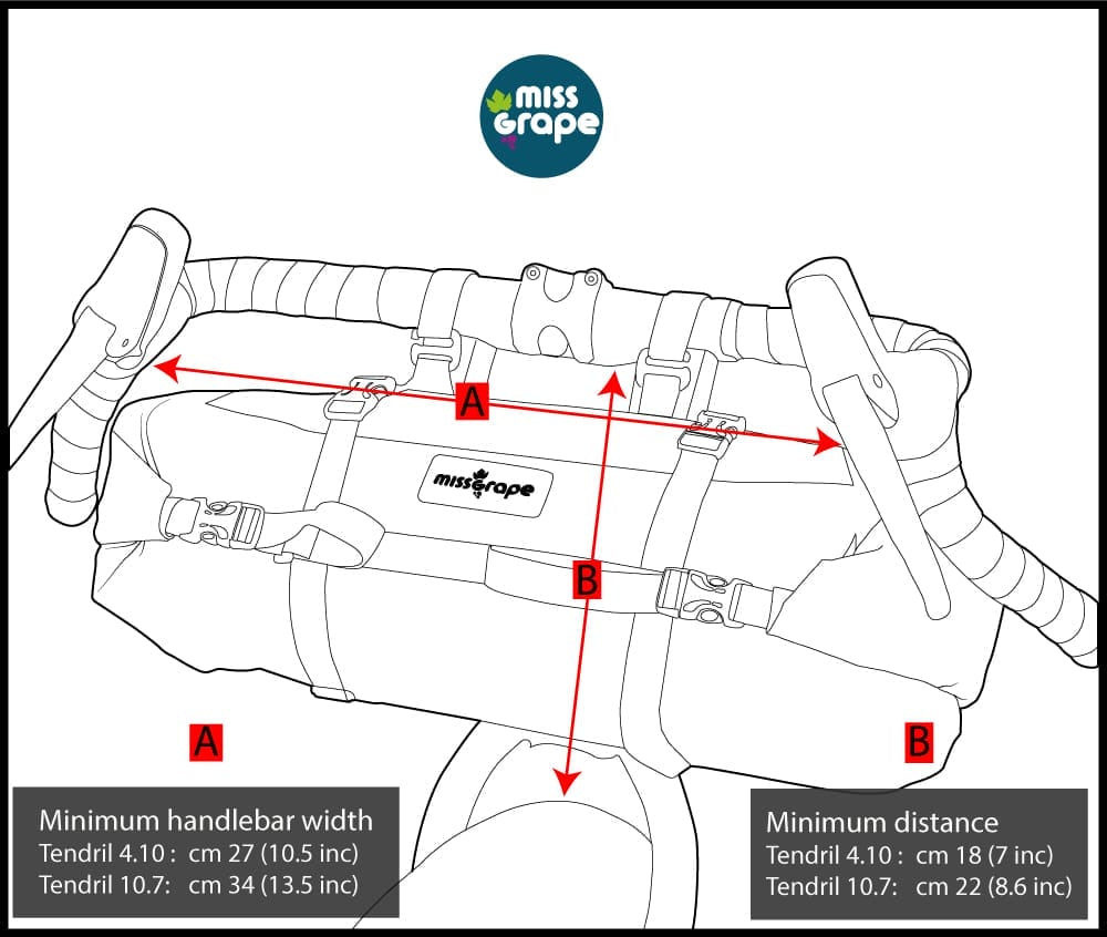 Miss Grape Tendril 10.7 Adventure WP Lenkertasche